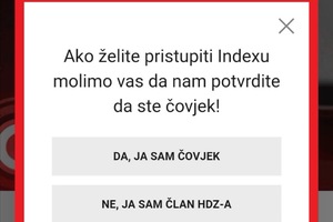 Istarski HDZ reagirao na 'diskriminaciju portala Index'