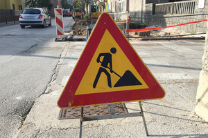 Privremena regulacija na dijelu Dalmatinove ulice
