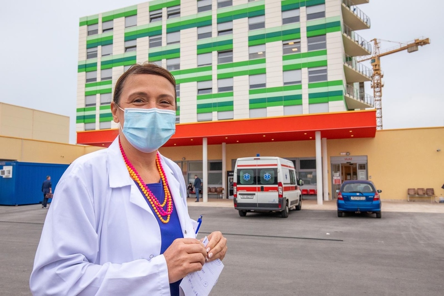Dr. Irena Hrstić, ravnateljica Opce bolnice Pula (foto: Srećko Niketić/PIXSELL)
