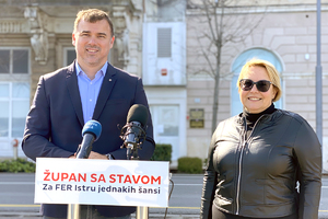 Ferić ispred Veleučilišta o 'racionalizaciji županijskih ustanova'