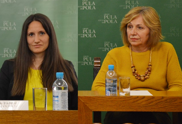 Lena Radunić i Slavica Jelovac