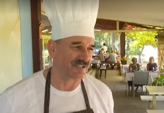 Damir Dragun, vlasnik restorana u Medulinu (foto: RTL)