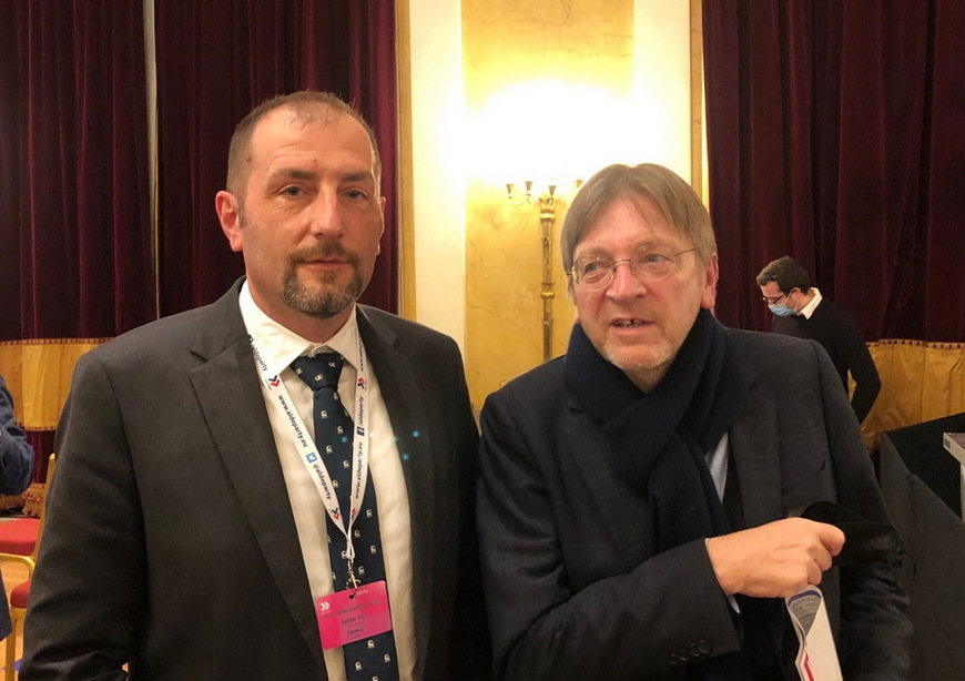 Dalibor Paus i Guy Verhofstadt