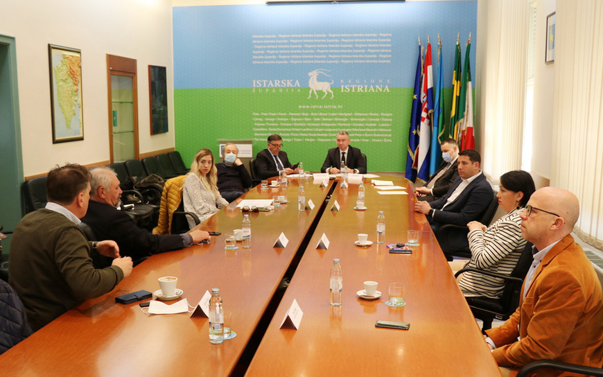Prva koordinacija istarskog župana Borisa Miletića sa saborskim zastupnicama i zastupnicima iz Istre