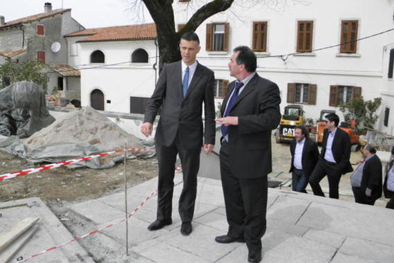 Valter Flego u Pićnu najavio početak predizborne turneje Za Istru koja radi