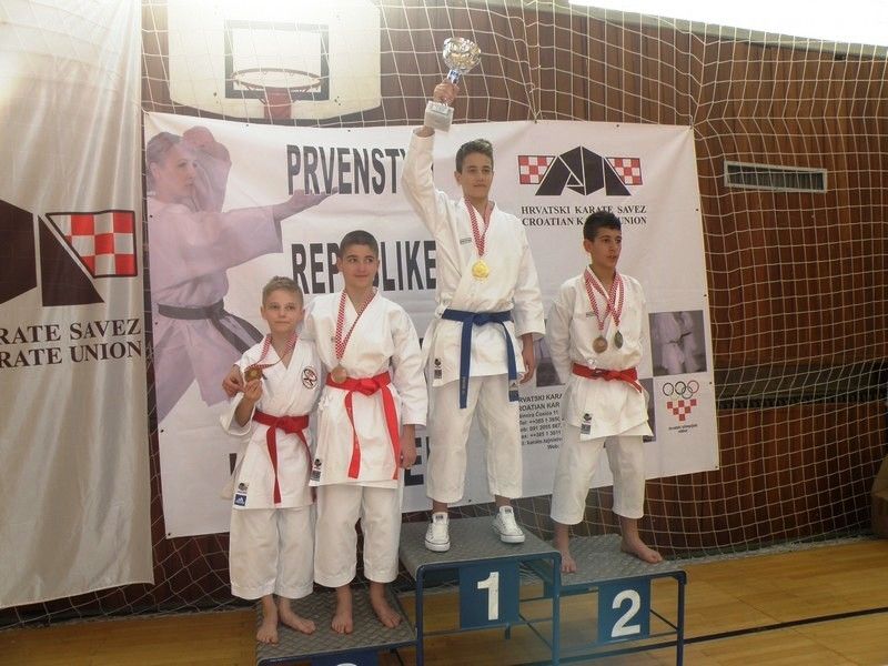 Održano je prvenstvo karate Hrvatske