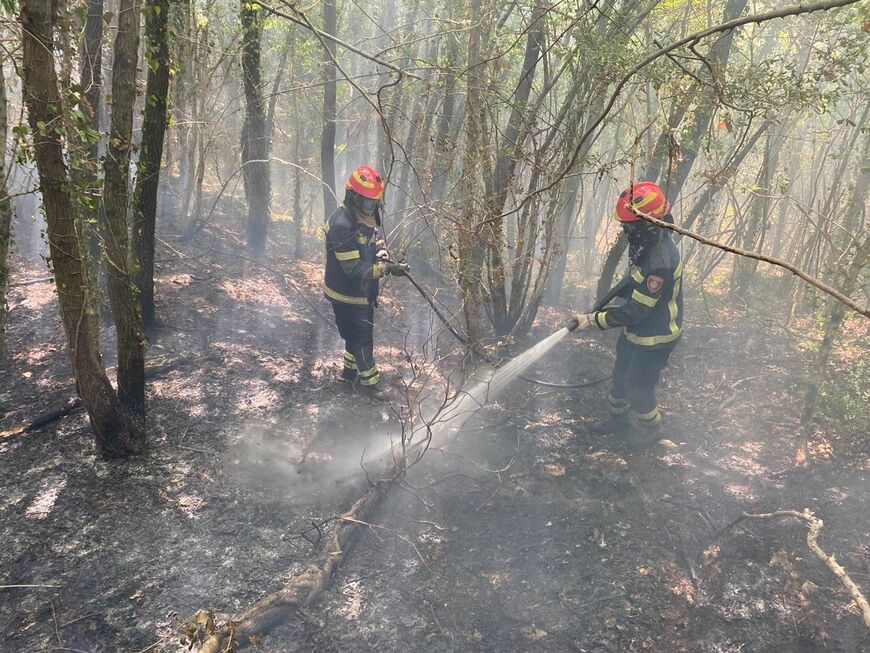 Na području općine Žminj vatrogasci gase tri odvojena požara