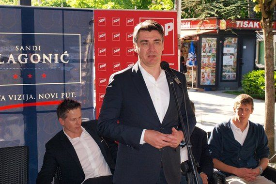 Zoran Milanović u Pazinu podržao Sandija Blagonića: Sandi očito jako voli svoj grad kada ima takvu ambiciju