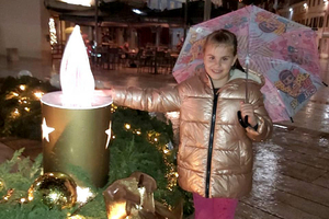 Gabriella Lastrić upalila drugu adventsku svijeću u Poreču