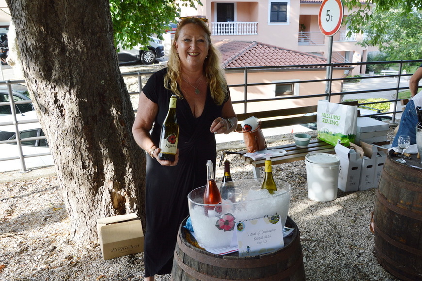 Jacqueline Marovac iz vinarije iz Gračišća (foto: Kristian Stepčić Reisman)