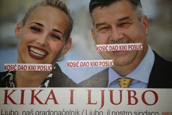 Rat plakatima u Poreču: Kome je Ljubo dao posao?