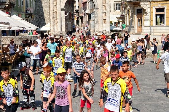 Održana prva manifestacija Kotačićima po Puli