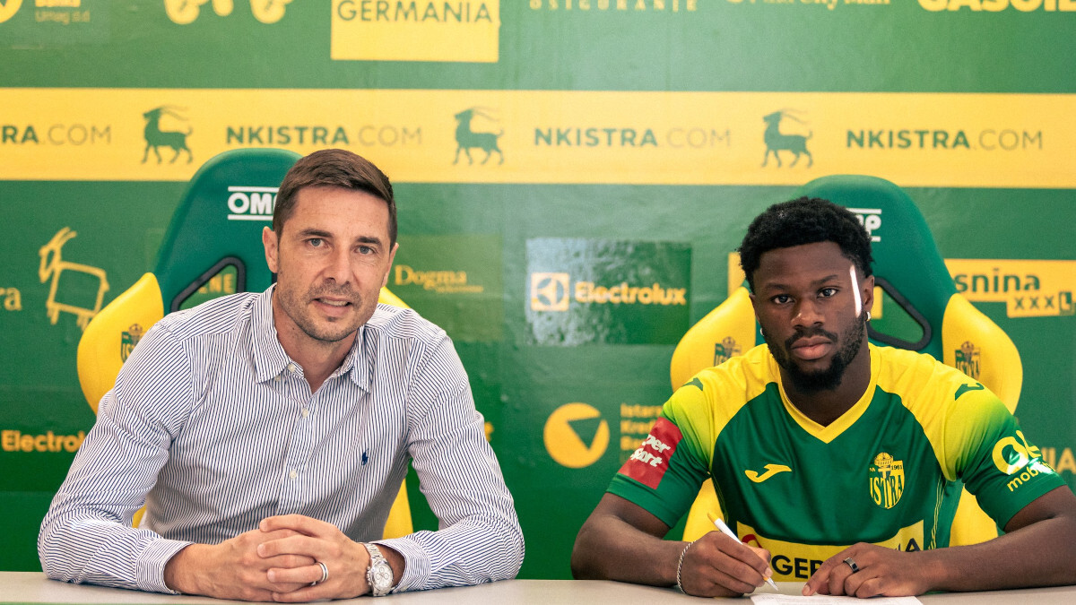 Saša Bjelanović i Emmanuel Ekong (Foto: NK Istra 1961)