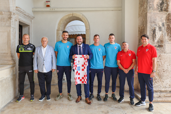 Zoričić primio igrače i stručni stožer futsal reprezentacije Hrvatske