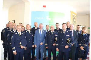 Župan Boris Miletić primio istarske policajce