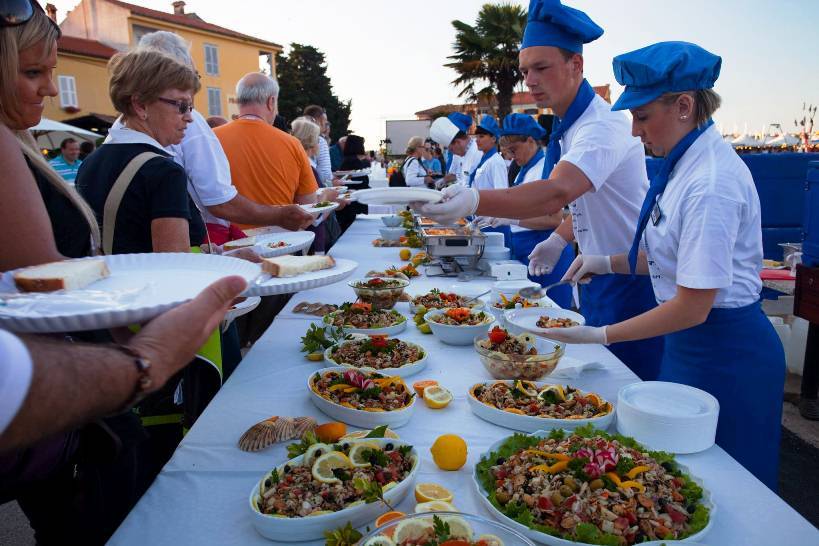 Na ovom izdanju Gnam Gnam Festa posjetitelje očekuje ponuda svih plodova Jadranskog mora