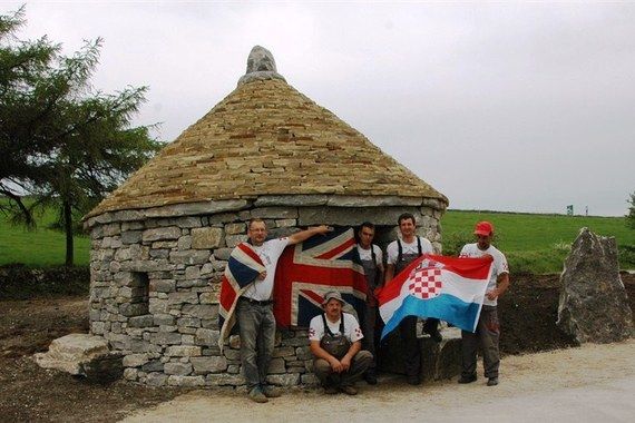 U Velikoj Britaniji izgrađen istarski kažun