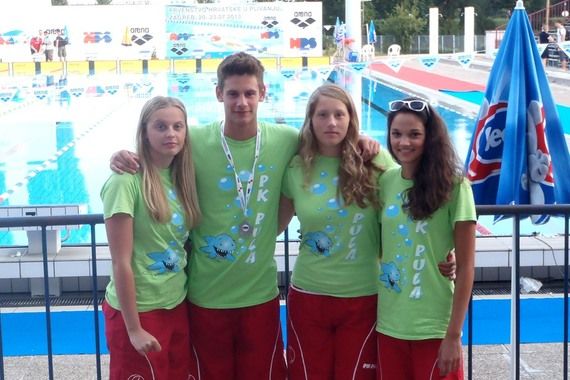 Dvije medalje Bruna Blaškovića na Državnom prvenstvu u plivanju