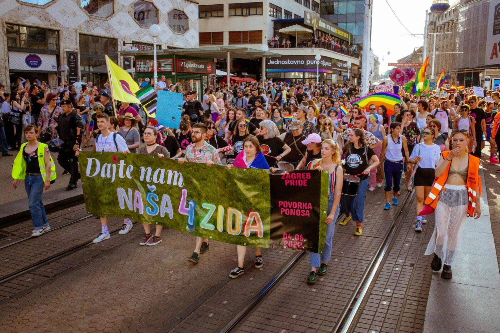 Ovako to izgleda u Zagrebu (Foto: Zagreb Pride)