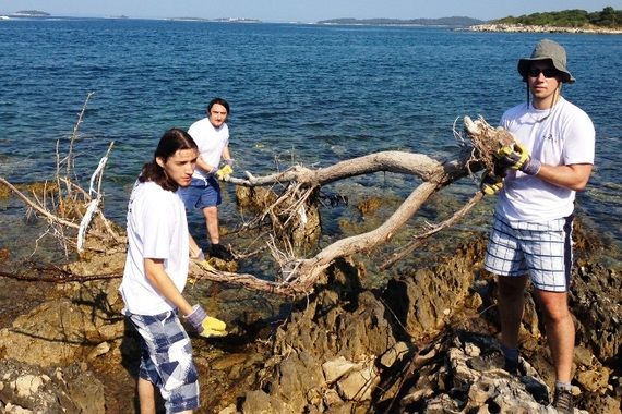 Od Veštra do Paluda: Članovi Aikido kluba Rovinj očistili 5,5 kilometara plaže