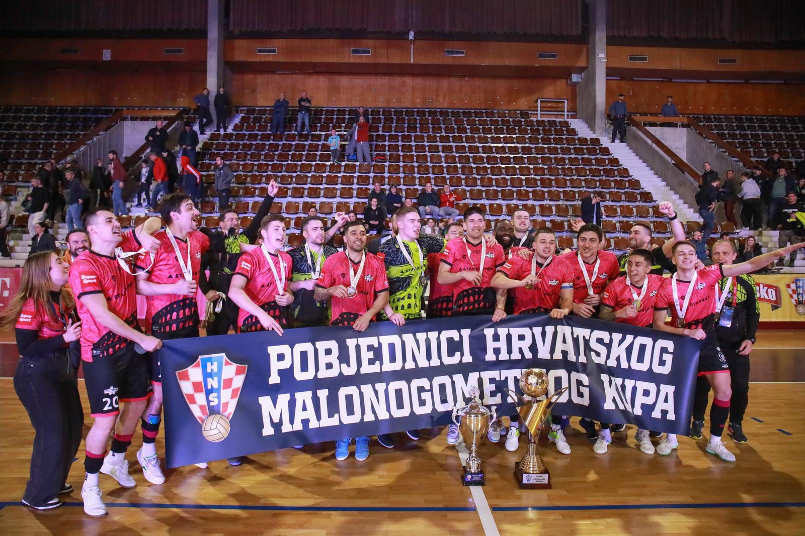 Slavlje Stanoinvest Futsal Pule (FOTO: Grgo Jelavić / PIXSELL)
