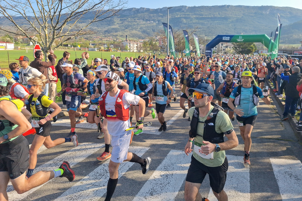 Sa starta utrke na 69 km iz Buzeta (FOTO: S. Žulić)