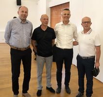 Renato Krulčić, Gioavnni Sponza, Valter Flego i Emil Daus 