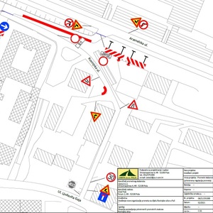 Sm 57974 rovinska ulica privremena regulacija prometa za vrijeme izvo enja radova