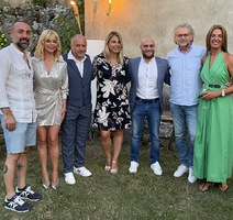 Roman Carić, Mila Elegović, Bruno Krajcar, Ariana Brnetić, Valerio Ricchiuto, Nikola Kristić i Roberta Razzi  