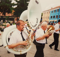 Prvi nastup na poziciji tubista 2010. godine na Susretima u Bujama