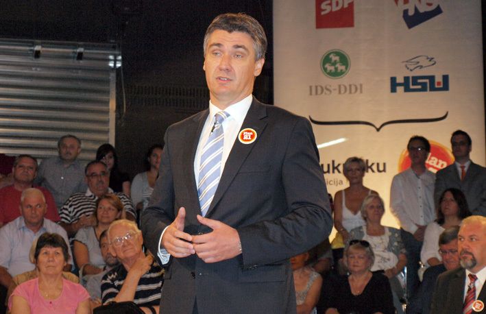 Zoran Milanović, kandidat za budućeg hrvatskog premijera.