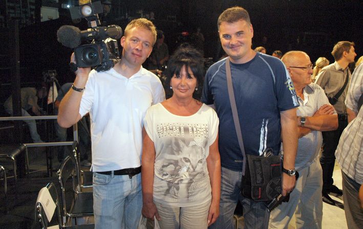 Eleonora Vlačić (Istarski.hr), Sandi Kurelić i Milan Pavlović (TV Istra).