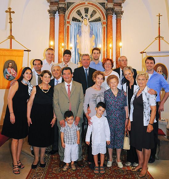 Bračni par Pettener su vjenčane zavjete obnovili u župnoj crkvi u Raklju
