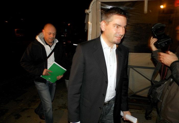 Nesuđeni kandidati za župana, Miletić i Sponza, došli su zajedno