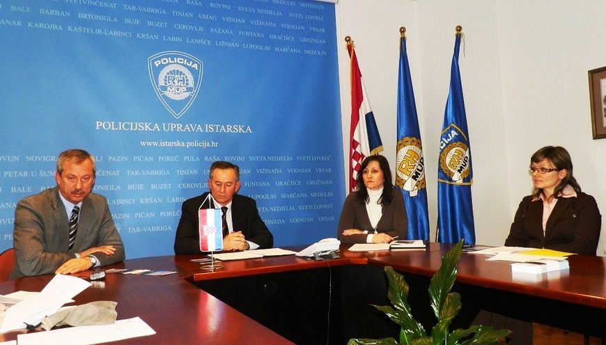 Graciano Prekalj, Dragutin Cestar, Nataša Vitasović i Alica Rosić Jakupović