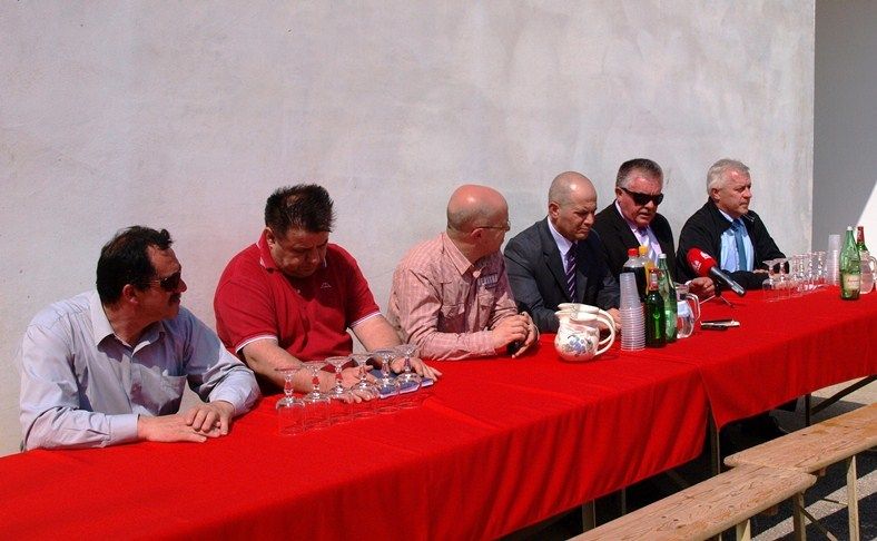 Načelnici općina, predstavnici vodovoda i Hrvatskih voda na medijskoj konferenciji