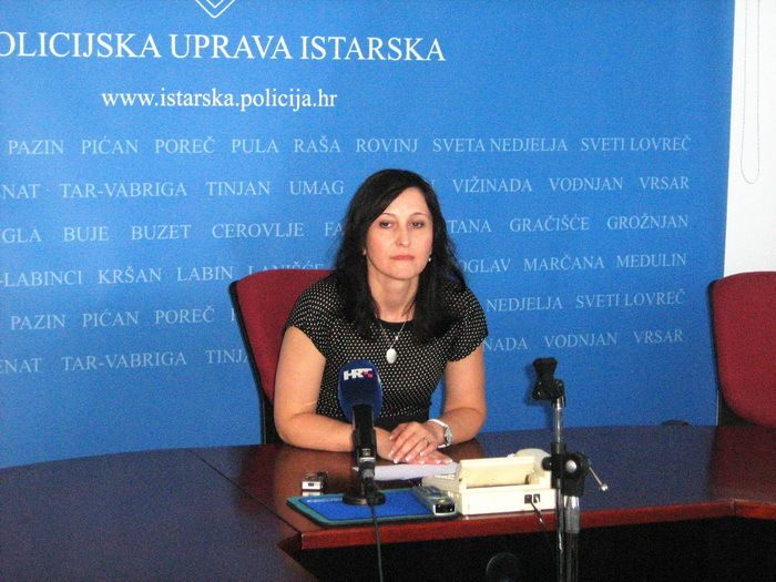 Nataša Vitasović, glasnogovornica PU Istarske