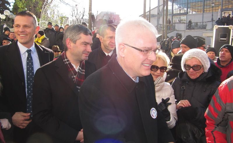 Valter Flego, Boris Miletić i Ivo Josipović 