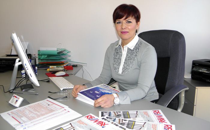 Erna Radičanin, voditeljica labinskog ureda RE/MAX agencije 