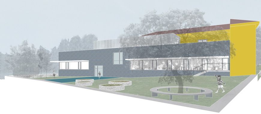 Projekt buduće škole u Žbandaju 