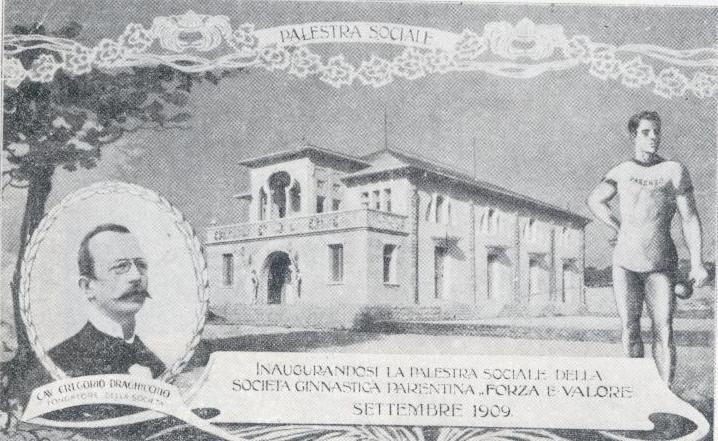 Inauguracijska razglednica iz 1909. godine