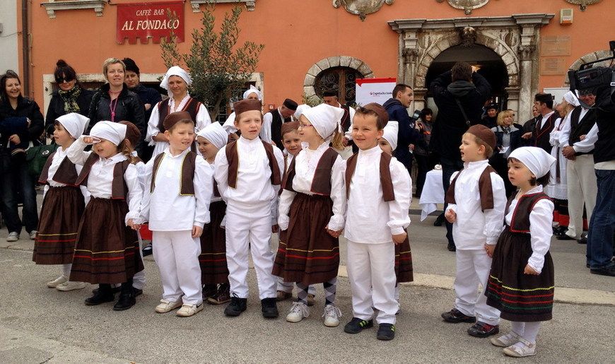 Najmlađi članovi vodnjanskog folklornog društva